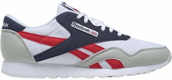 Reebok classic nylon sales sneakers in white