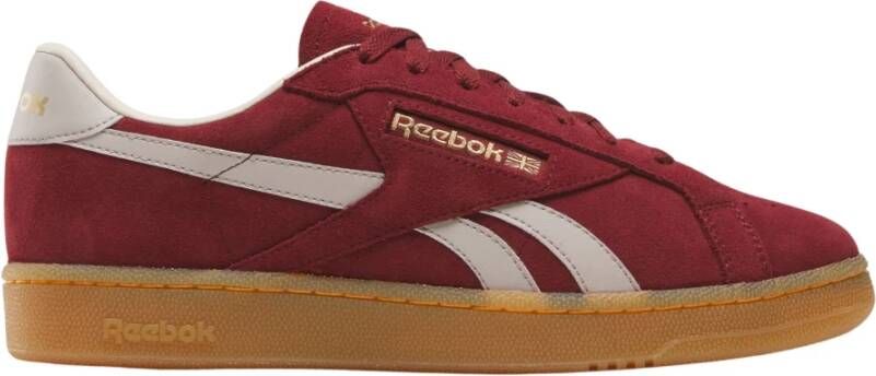 Reebok Club C Grounds Uk Sneakers rood bruin