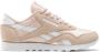 Reebok Fluwelen Classic Nylon Dames Sneaker Beige Dames - Thumbnail 2