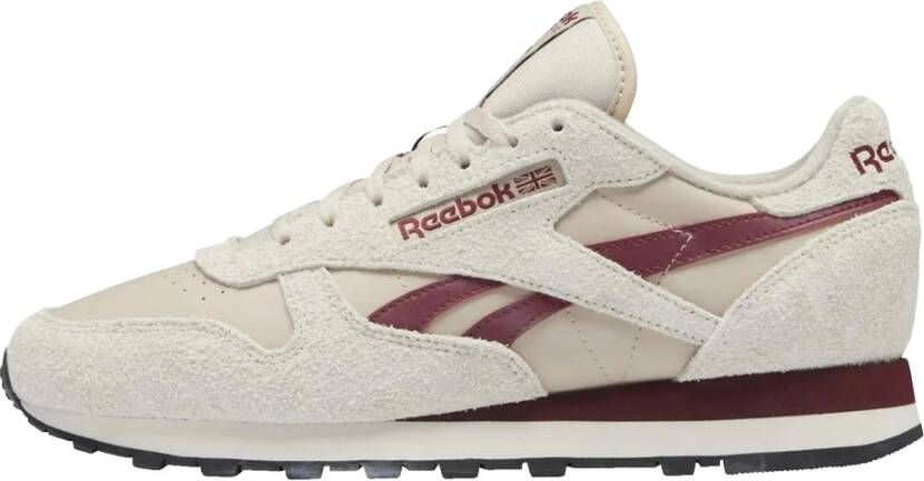 Reebok Klassieke Leren Sneakers Beige Heren