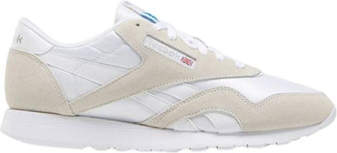 Reebok Klassieke nylon sneakers Wit Heren