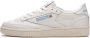 Reebok Club C 85 Vintage met blauwe details Wit Leer Lage sneakers Unisex - Thumbnail 1