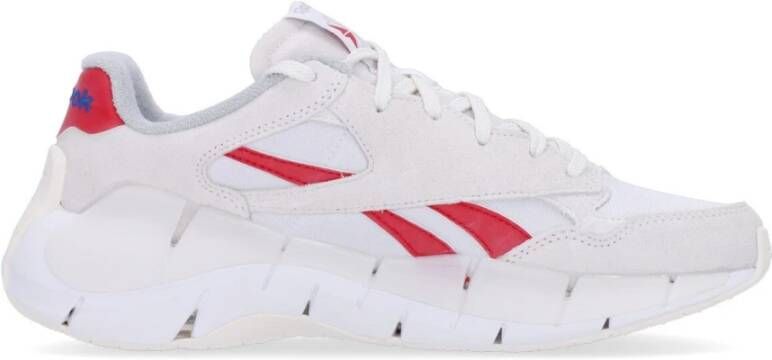 Reebok Lage Herenschoen Zig Kinetica 2.5 Plus Schoenen Cloud White chalk vector Red White Heren