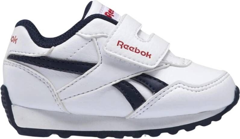 Reebok Classics Royal Prime sneakers wit donkerblauw rood Imitatieleer 23.5