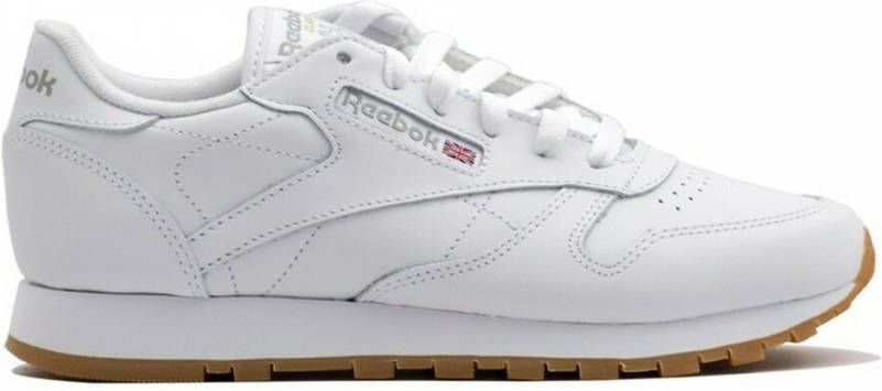 Reebok Classic Leather Cloud White Pure Grey 3 Rubber Gum-03- Cloud White Pure Grey 3 Rubber Gum-03 - Foto 4