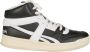 Reebok Zwarte Leren Sneakers Unisex Black - Thumbnail 8