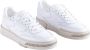 Reebok Witte Leren Sneakers Ronde Neus Logo White - Thumbnail 11