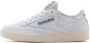 Reebok Club C 85 Vintage white chalk blue Wit Leer Lage sneakers Unisex - Thumbnail 10