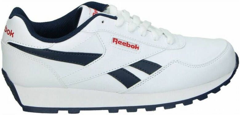 Reebok Classics Royal Prime sneakers wit donkerblauw rood Imitatieleer 34.5