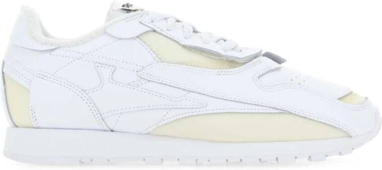 Reebok Witte leren en stoffen Memory Of V2 sneakers White Heren