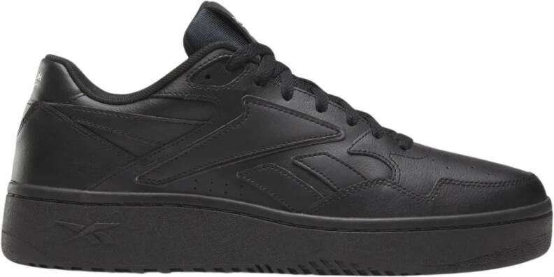 Reebok Sportieve Leren Sneakers Lichtgewicht Comfort Black Heren