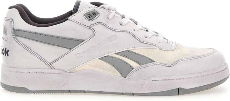 Reebok Witte Sneakers met Contrasterende Details White