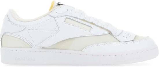 Reebok Wit leer en stof project 0 cc geheugen van v2 sneakers Wit Heren