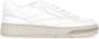 Reebok Witte Leren Sneakers Ronde Neus Logo White - Thumbnail 1