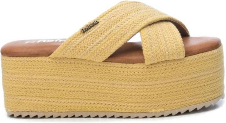 Refresh Elegante Wedges voor Moderne Vrouwen Yellow Dames