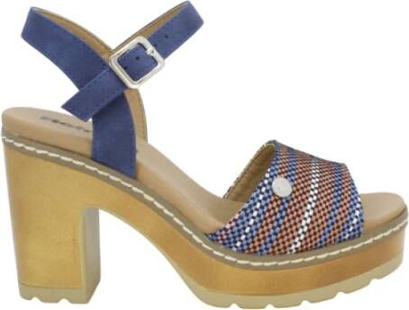 Refresh High Heel Sandals Blauw Dames