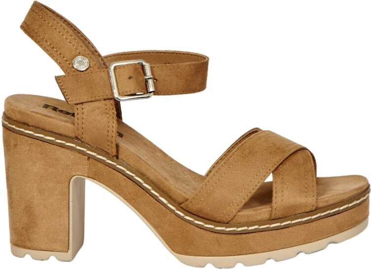 Refresh High Heel Sandals Bruin Dames