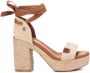 Refresh High Heels Beige Dames - Thumbnail 1