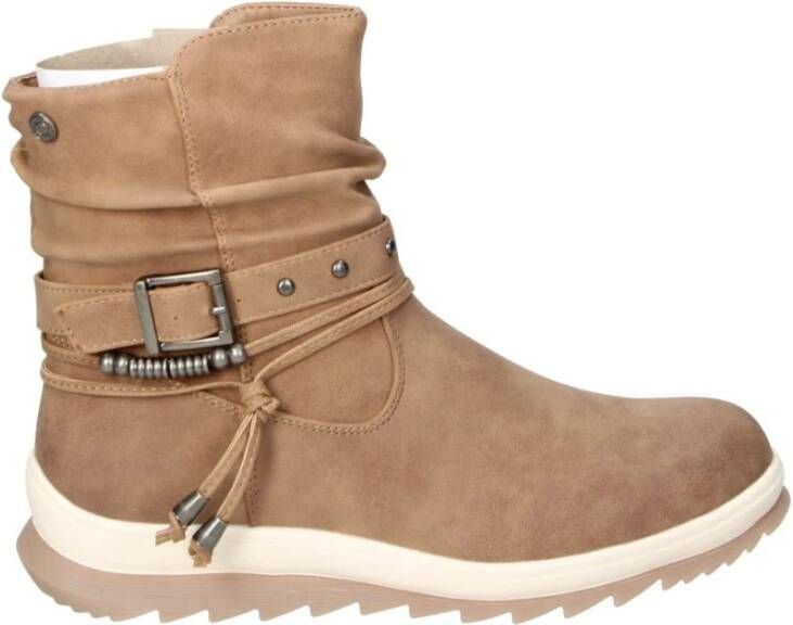 Refresh Modieuze Jongeren Booties Brown Dames