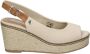 Refresh Verhoog je stijl met sleehak sandalen Beige Dames - Thumbnail 1