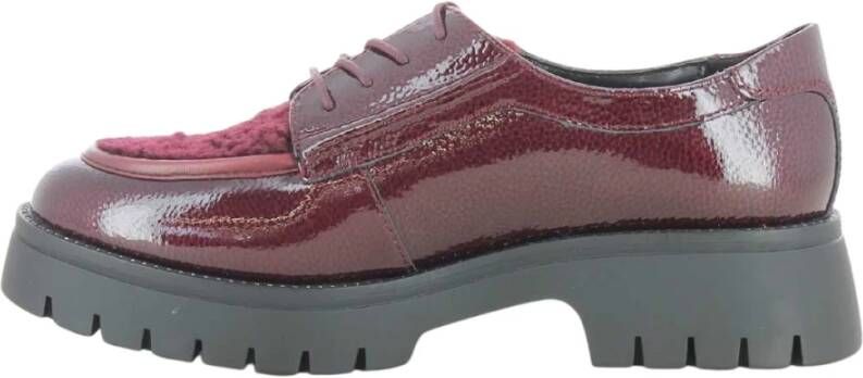 Regarde le Ciel Bordeaux Damesschoenen Letitcia 01 Red Dames