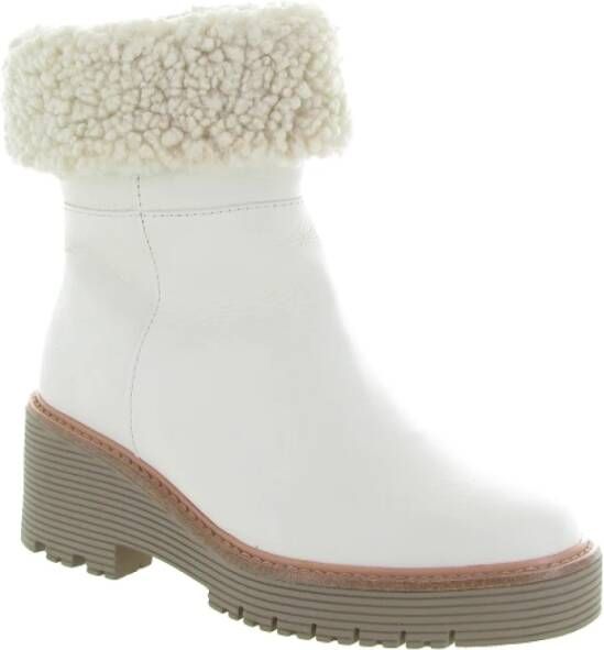 Regarde le Ciel Elegante Justina Schoenen White Dames