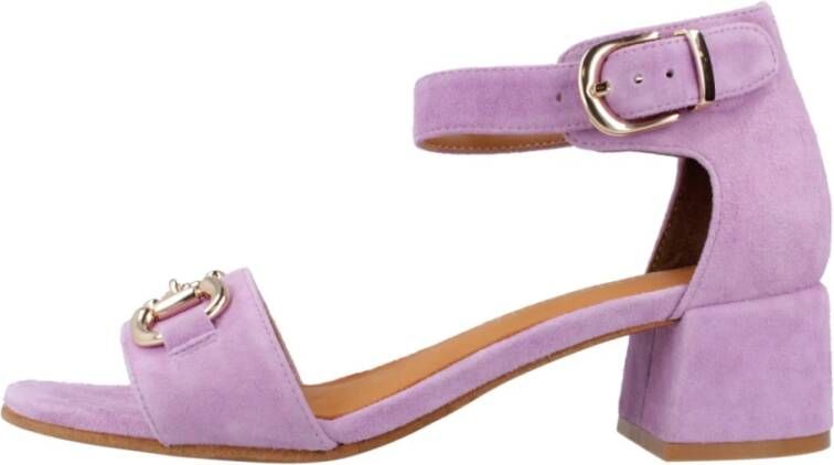 Regarde le Ciel High Heel Sandals Purple Dames