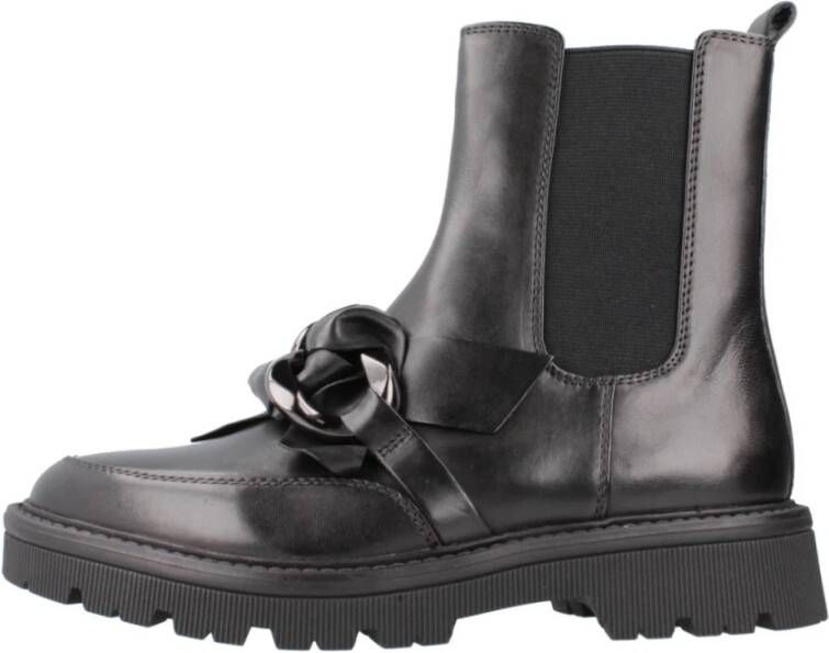 Regarde le Ciel Klassieke Chelsea Boots voor vrouwen Black Dames