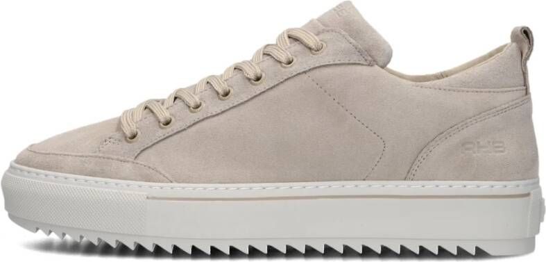 Rehab Beige Suède Heren Lage Sneakers Beige Heren