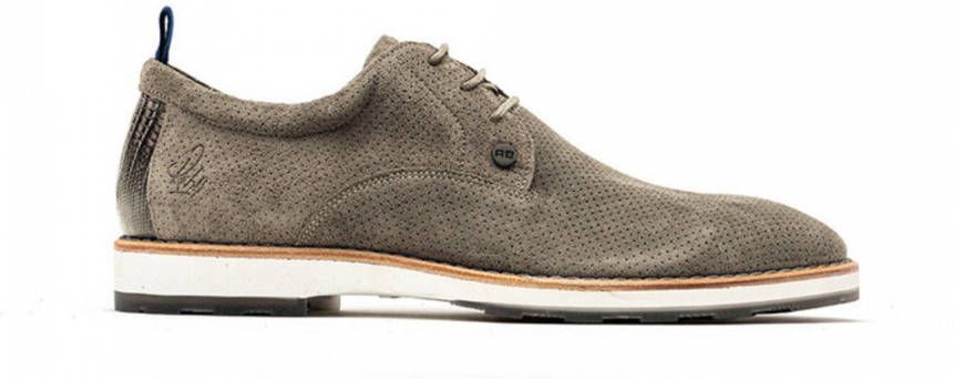 Rehab Footwear Pozato Dots | Zandkleurige veterschoen - Foto 3