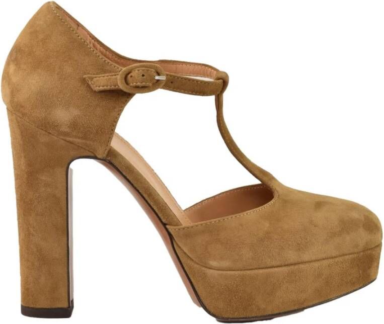 ReLac Leren Schoenen Stijlvol Ontwerp Brown Dames