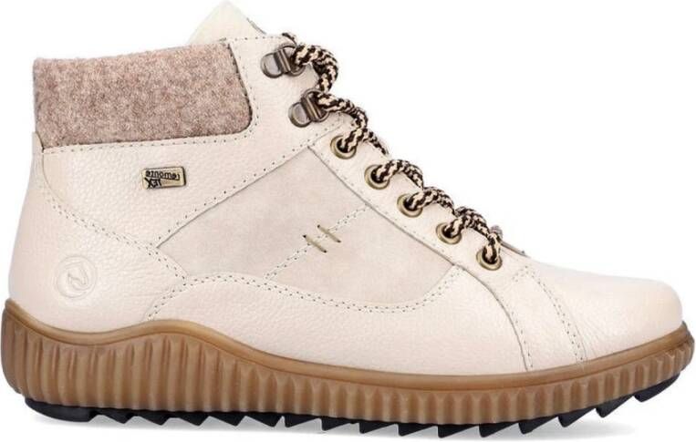 Remonte Beige Casual Closed Booties Vrouwen Beige Dames