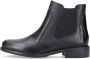 Remonte Chelsea-boots blokhak laarsjes business schoen accenten in reptiel-look - Thumbnail 1