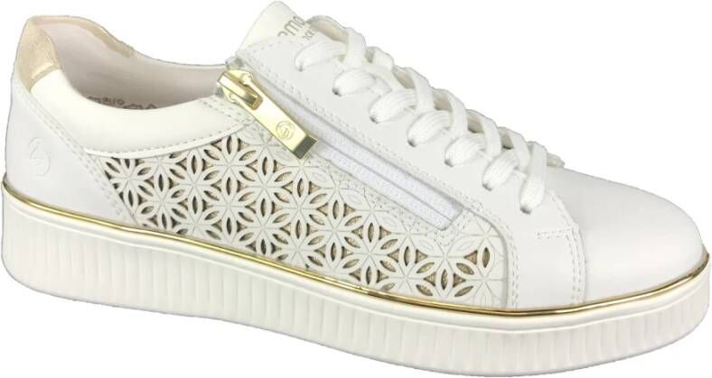 Remonte Casual Sneakers D2E03 White Dames