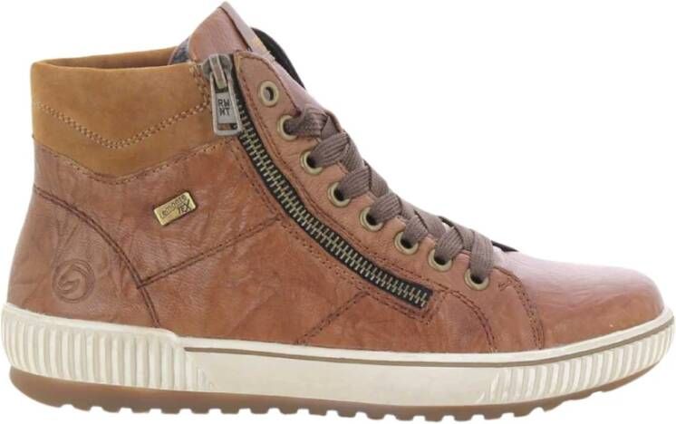 Remonte Dames Cognac Schoenen Brown Dames