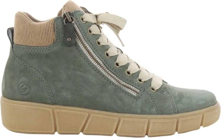 Remonte Dames Khaki Schoenen Stijlvol Model Green Dames