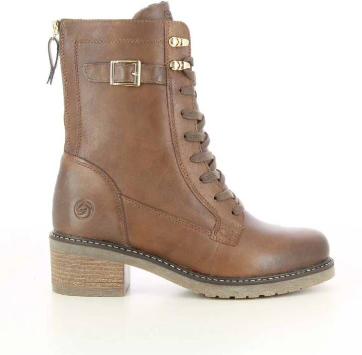 Remonte Damesschoenen in cognac kleur Brown Dames