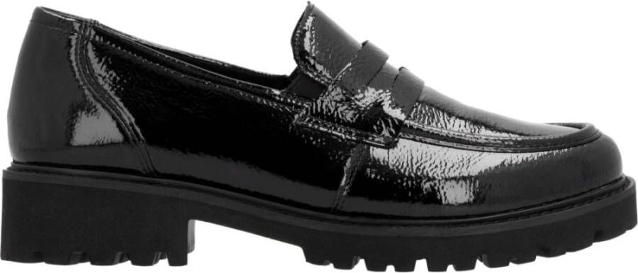 Remonte Elegante Zwarte Gesloten Loafers Damesschoenen Black Dames