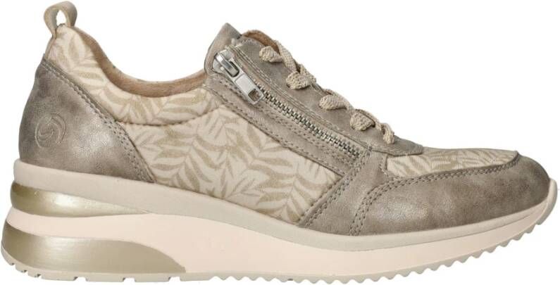 Remonte Gouden Bladeren Sneaker Multicolor Dames