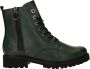 Remonte Groene Leren Veterschoenen voor Dames Green Dames - Thumbnail 3