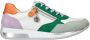 Remonte Kleurrijke Sneaker voor Dames met Zachte Voering Multicolor Dames - Thumbnail 17