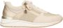 Remonte Beige Metallic Glitter Sneaker met Rits Beige Dames - Thumbnail 3