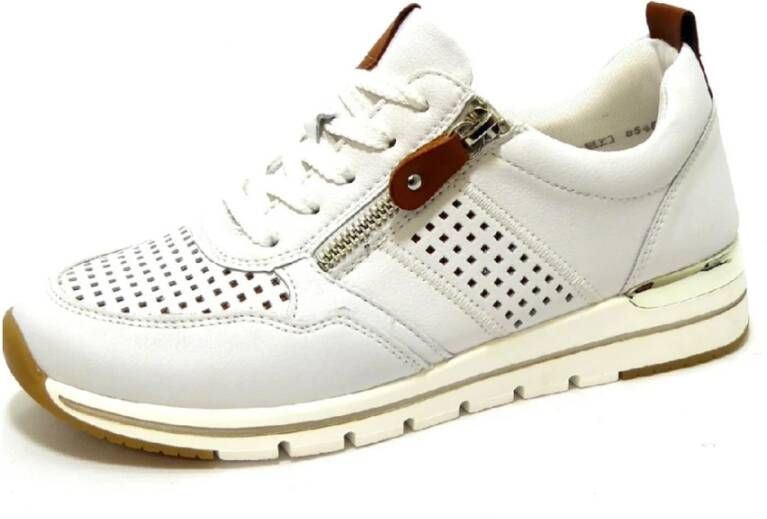 Remonte Witte Rieker Sneakers White Dames