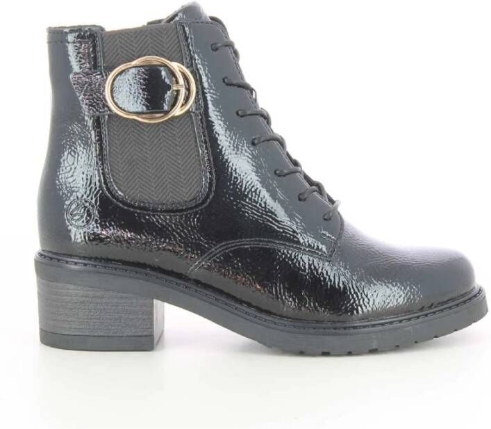 Remonte Zwarte Damesschoenen Stijlvol Model Black Dames