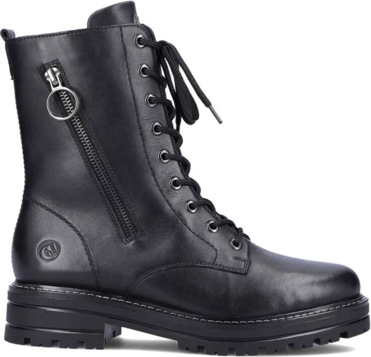 Remonte Zwarte Gesloten Booties Black Dames