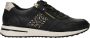 Remonte Zwarte Lite 'n Soft Sneakers met Gouden Details Black Dames - Thumbnail 1