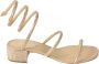 René Caovilla Beige Sandalen met Versieringen Beige Dames - Thumbnail 1