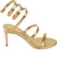 René Caovilla Gouden Sandalen voor Vrouwen Beige Dames - Thumbnail 1