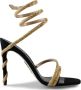 René Caovilla Gouden Strappy Sandalen Yellow Dames - Thumbnail 1