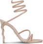 René Caovilla Nude Strappy Sandals Beige Dames - Thumbnail 1